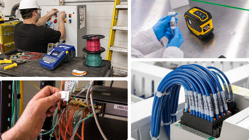 Een overzicht van toepassingen voor de M210-LAB- en M510-printers.