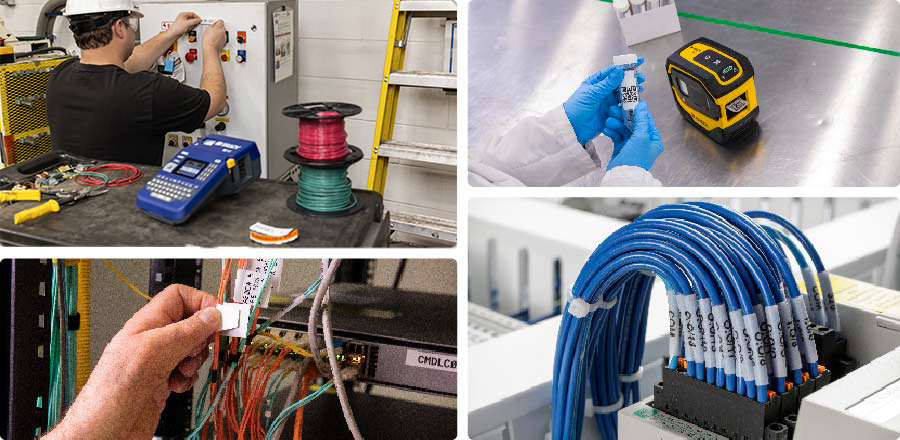 Een overzicht van toepassingen voor de M210-LAB- en M510-printers.