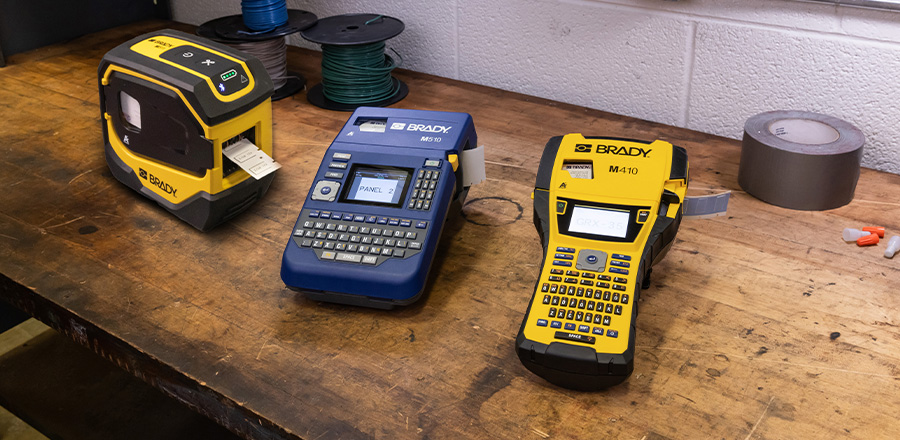 De M511, M510 en M410 labelprinters.