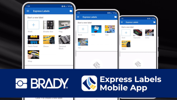 Mobiele app Express Labels