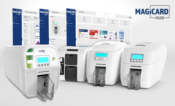 Magicard-software voor het printen van kaarten