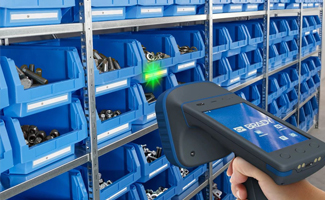 lezer met scan LED-label